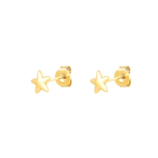 Mini Stjerne Ørestikker - Guld