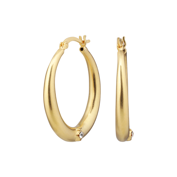 Classy Sparkling Hoops
